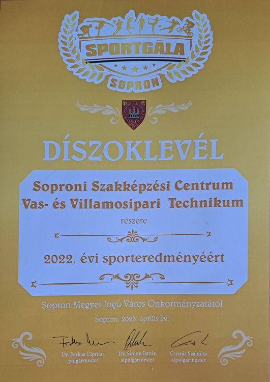 34. Sportgála