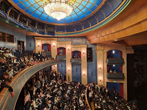 Tanulóink a Nemzeti Színházban