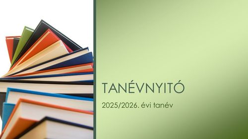 Tanévnyitó 2025/2026.
