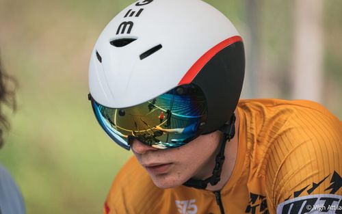 Diákolimiai második hely az országúti kerékpár egyéni időfutamában